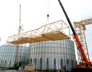 Будівництво елеваторного комплексу «НІБУЛОНу» в Миколаєві має завершитися в середині лютого